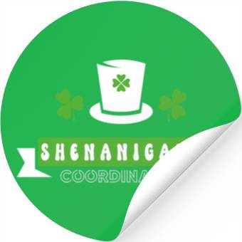 Discover shenanigans coordinator st patricks day Stickers