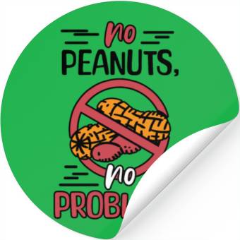 Discover No Peanuts No Problems Peanut Allergic Stickers