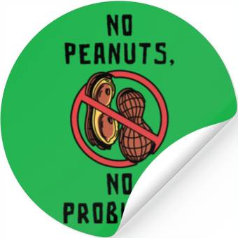 Discover No Peanuts No Problems Peanut Allergic Stickers