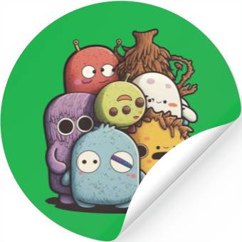 Discover my imaginary friends Stickers