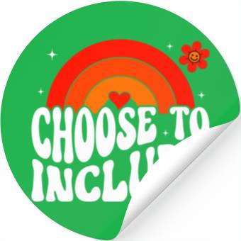 Discover Choose To Include For Autism Teacher Stickers
