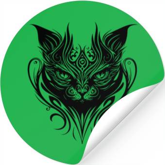 Discover T Tattoo Cat Stickers