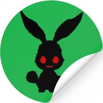 Discover shadow bunny Stickers