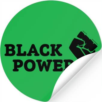 Discover Black Power Stickers