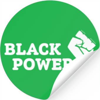 Discover Black Power Stickers