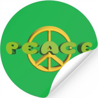 Discover Peace on Earth Stickers