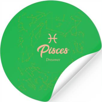 Discover Pisces Dreamer astronomy Stickers