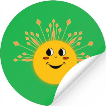 Discover Nice sun Stickers