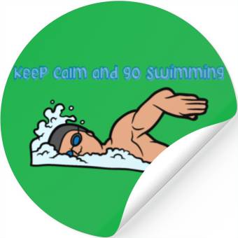Discover Swim Stickers