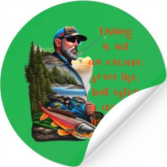 Discover fishing Stickers