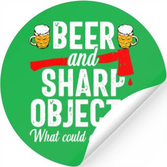 Discover Axe Throwing Stickers
