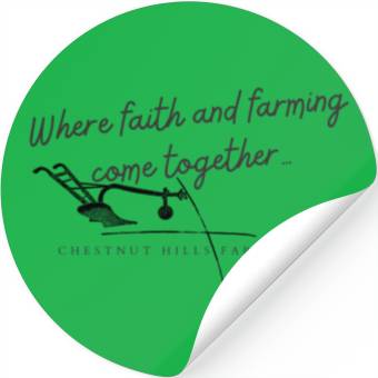 Discover Faith and Farming simple Stickers