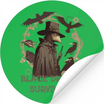Discover plague doctor Stickers