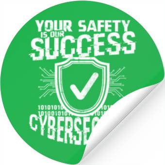 Discover Cyber Security Cyber Hacker Analyst Programmer Stickers