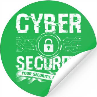 Discover Cyber Security Cyber Hacker Analyst Programmer Stickers