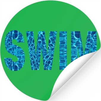 Discover Swim Stickers