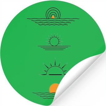 Discover The Step-by-Step Sunrise Stickers