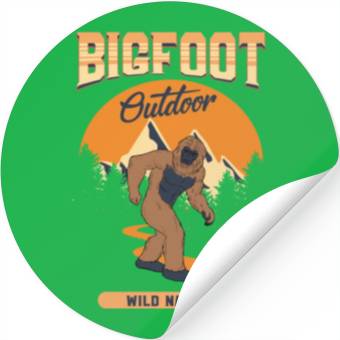 Discover BIGFOOT | Wild Nature Stickers