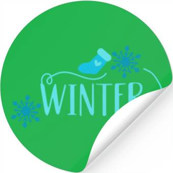 Discover Winter Stickers