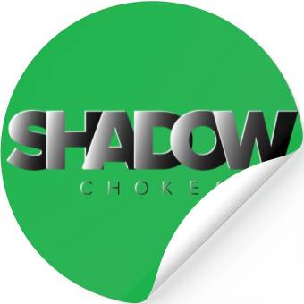Discover Shadow Chokes BJJ Merch Stickers