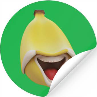 Discover Funny banana laughs Stickers
