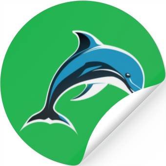Discover Dolphin Stickers