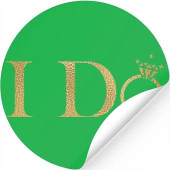 Discover I Do Bride bachelorette party Stickers