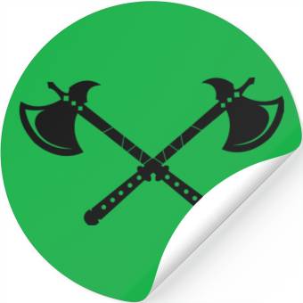 Discover Viking Axe Stickers