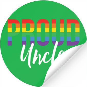 Discover Proud Uncle Stickers
