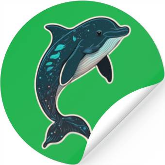 Discover Dolphin Stickers