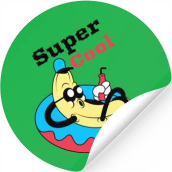 Discover Super Cool Banana Stickers