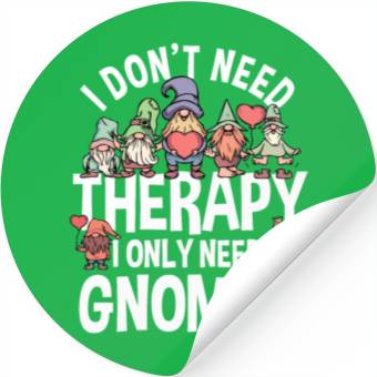 Discover Gnomes Lover Gift Stickers