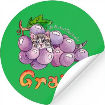 Discover Grape Stickers