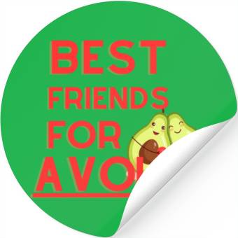 Discover Avocado Dyed Stickers - Cropped
