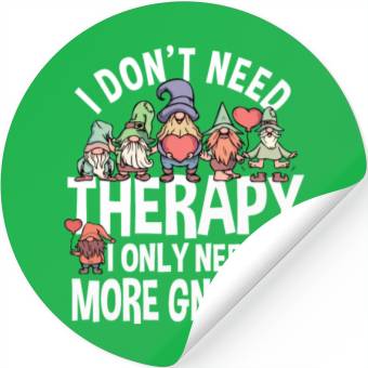 Discover Gnomes Lover Gift Stickers