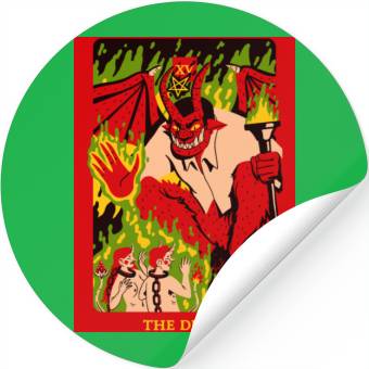 Discover The Devil Stickers