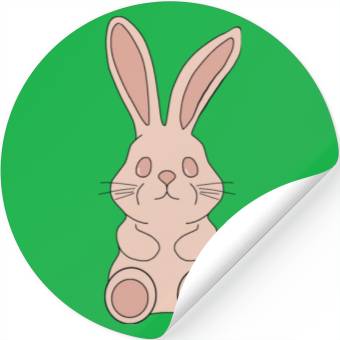 Discover Happy easter - Easter Bunny Stickers