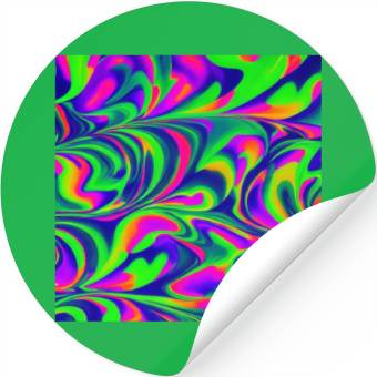Discover Colorful patterns rainbow pattern creative Stickers