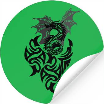 Discover tattoo dragon fire Stickers