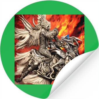 Discover Devil Hellfire Riding Motorcycle Stickers