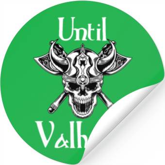 Discover Until Valhalla Stickers