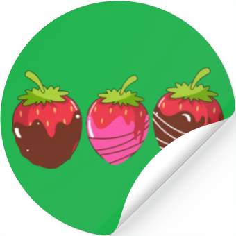 Discover Strawberry Chocolate Stickers