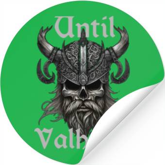 Discover Until Valhalla Stickers