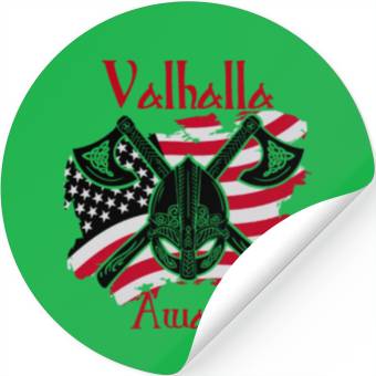 Discover Valhalla Awaits Stickers