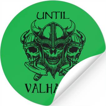 Discover Until Valhalla Stickers