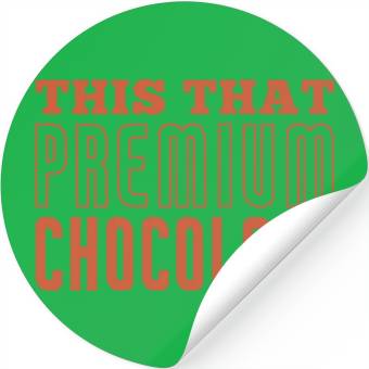 Discover This That Premium Chocolate Stickers