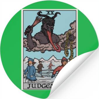 Discover Judgement by Krampus Stickers