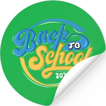 Discover Back To School Slogan Stickers