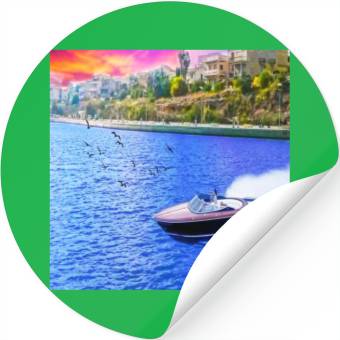 Discover natural view Stickers