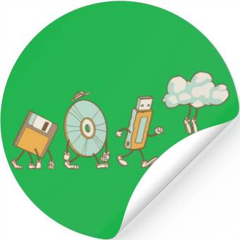 Discover DevOps Engineer Cloud Computing Evolution Stickers